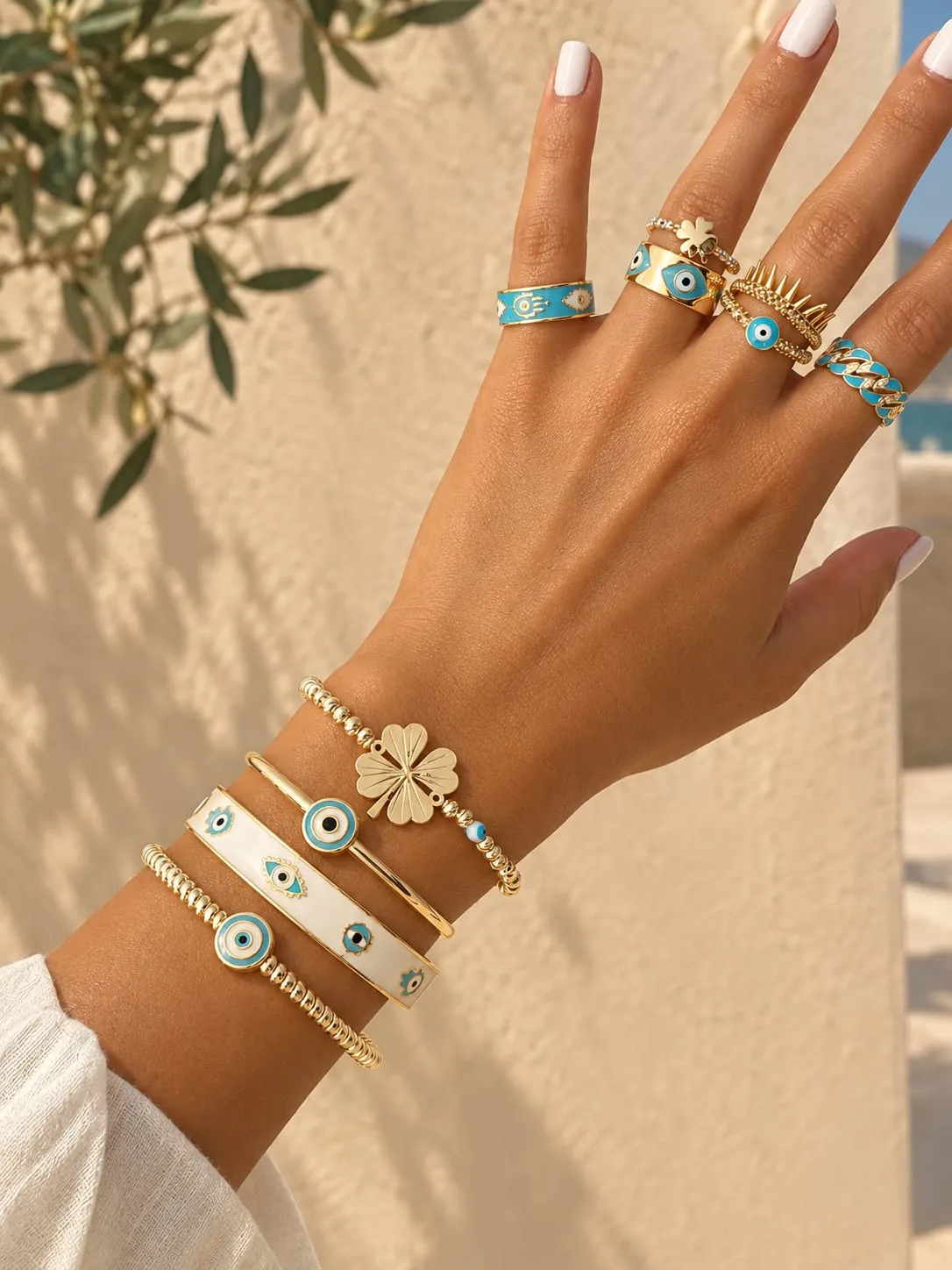 Blue & Eyes Trendy Rings Collection