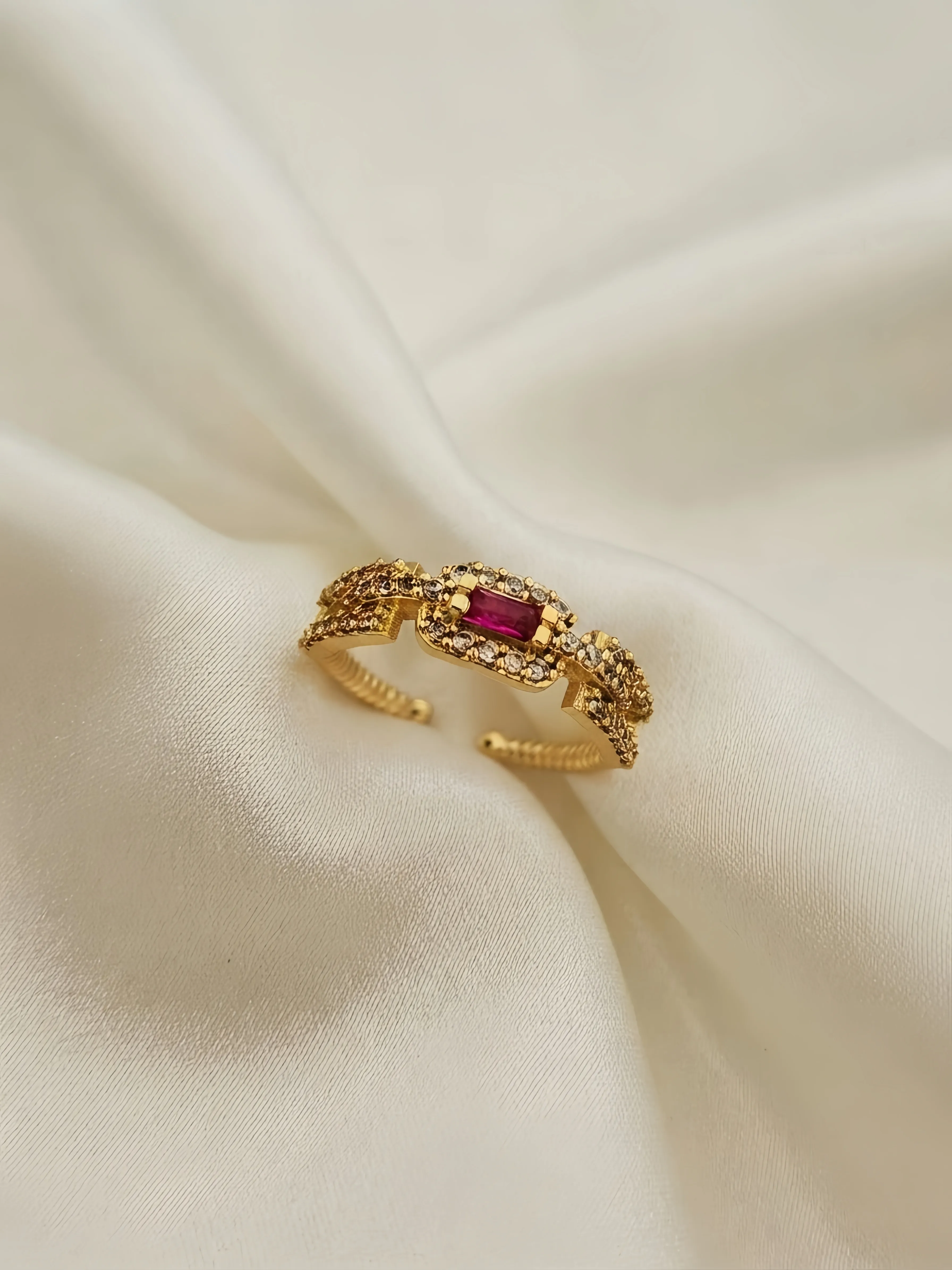 halo ring tourmaline